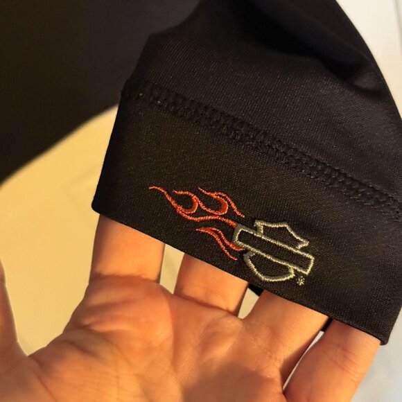 Harley Davidson quarter zip pullover layering gear - Picture 4 of 5